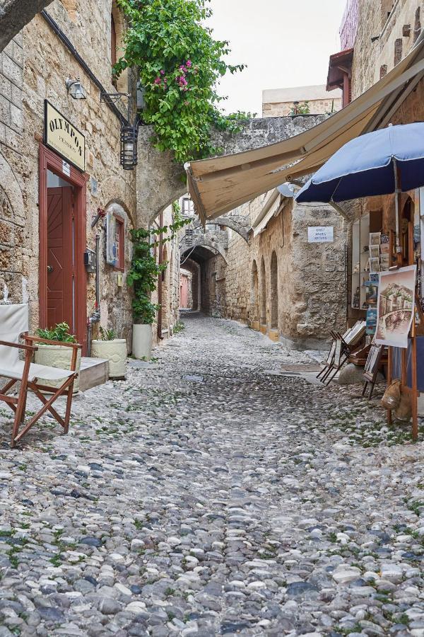 Old Town Luxury Velvet Apartment Rhodes City 外观 照片